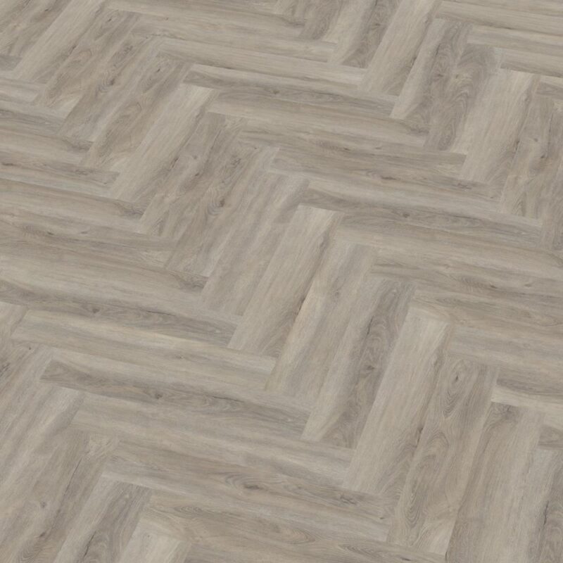 Floorlife PVC Click- Yup herringbone light grey