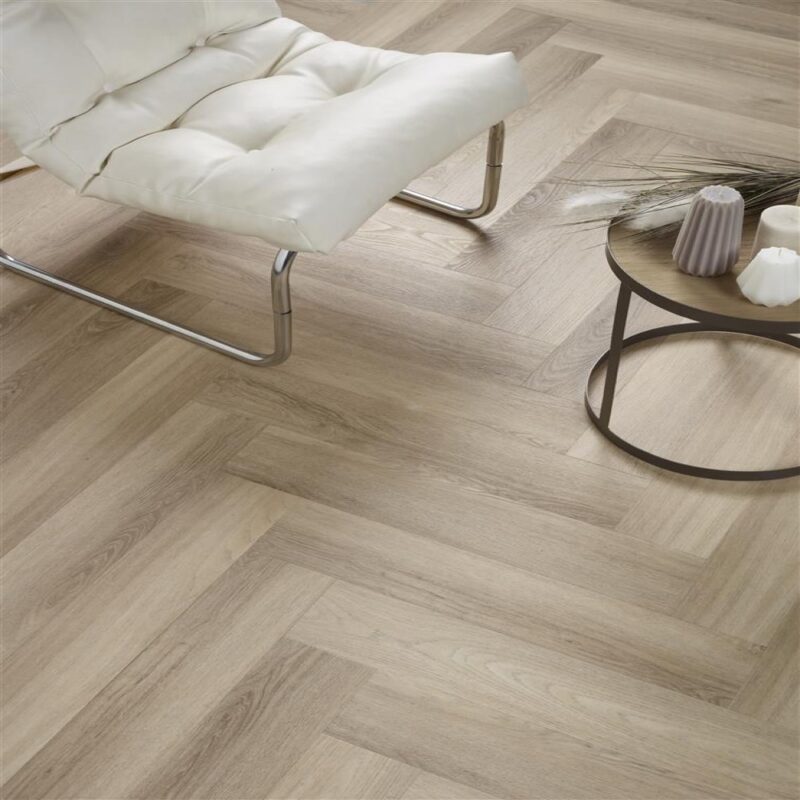 Floorlife PVC Click- Yup herringbone beige | Prima Vloeren | Yup herringbone beige foto 2