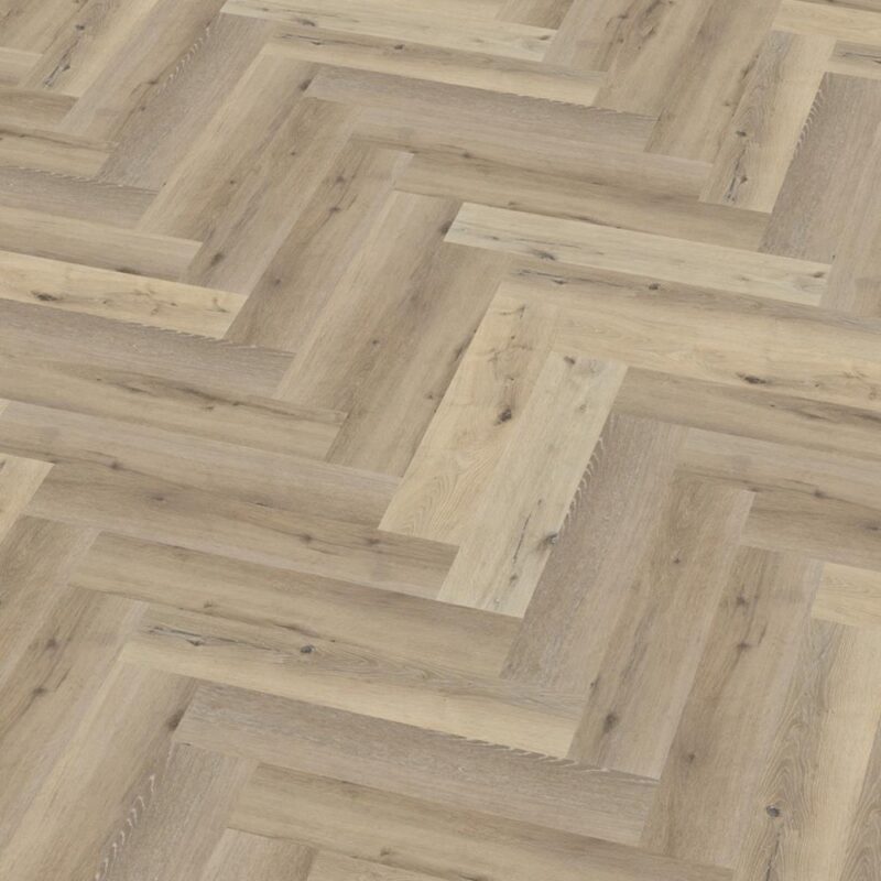 Floorlife PVC Click- Yup herringbone light oak
